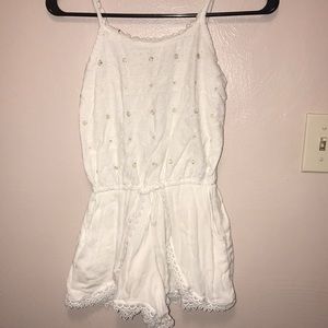 White Romper